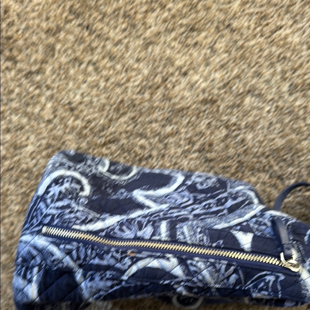 Vera Bradley Blue Paisley Crossbody Bag - Picture 5 of 5